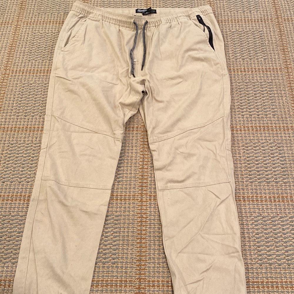 Khaki joggers